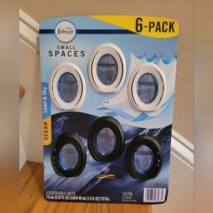 NEW Febreeze Small Spaces 6 Pack